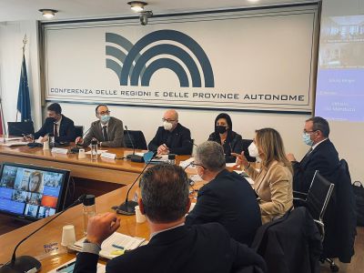 Gli assessori della Commissione Agricoltura incontrano i Ministri Cingolani e Patuanelli - 10.03.2022